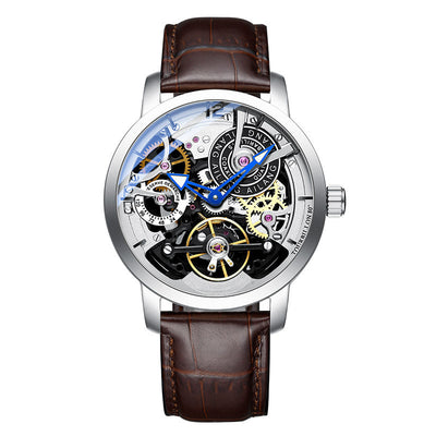 Reloj Automático Mecánico para Hombre con Esfera Transparente y Resistencia al Agua - Image 14