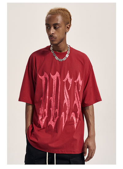 Camiseta Estampada Doble Cara West Coast - Manga Corta Suelta - Image 12