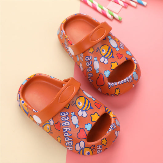 Pantuflas Infantiles Estampado Dibujos Animados con Suela Blanda - Image 8