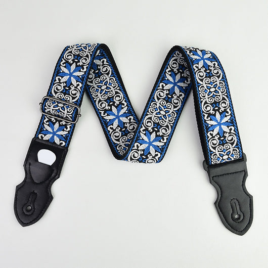 Correa de Guitarra de Cuero Artesanal - Diseño Personalizado para Guitarra Acústica y Eléctrica
