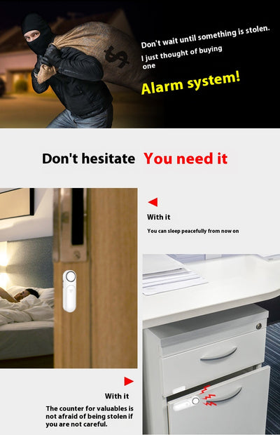 Alarma de Seguridad para Puertas y Ventanas con Red Protectora - Image 18