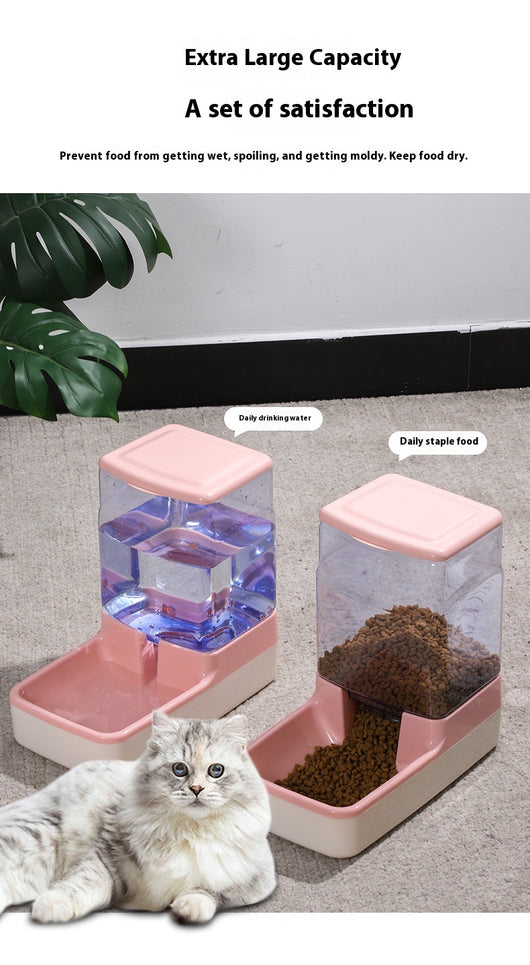 Dispensador Automático de Alimento y Agua para Mascotas - Image 15