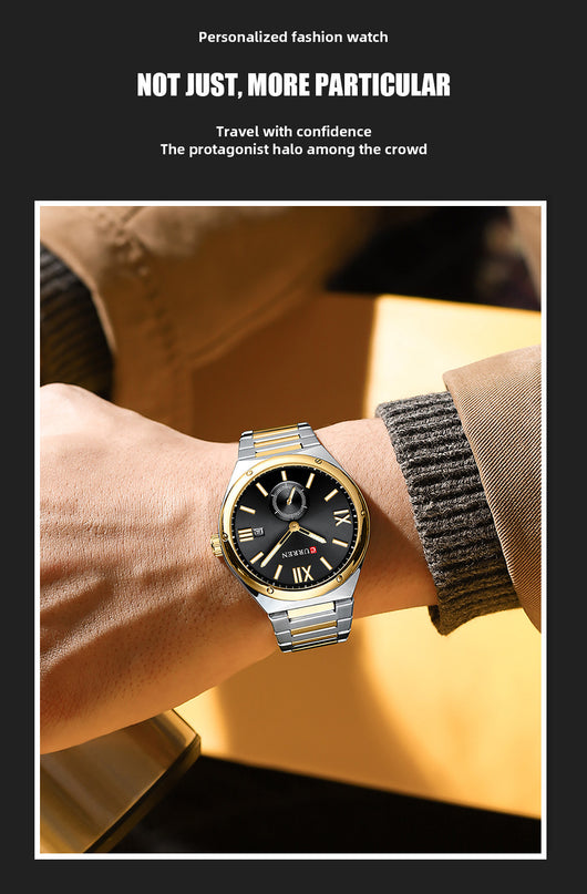 Reloj Deportivo Hombre Resistente al Agua Multifunción Cuarzo - Image 22
