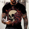 Playera Calavera 3D para Hombre - Diseño Moderno y Casual