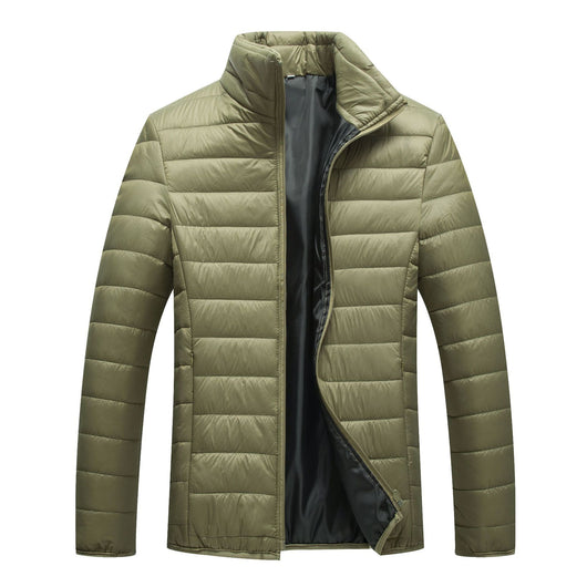 Chaqueta Acolchada para Hombre con Capucha y Colores Pastel - Image 4