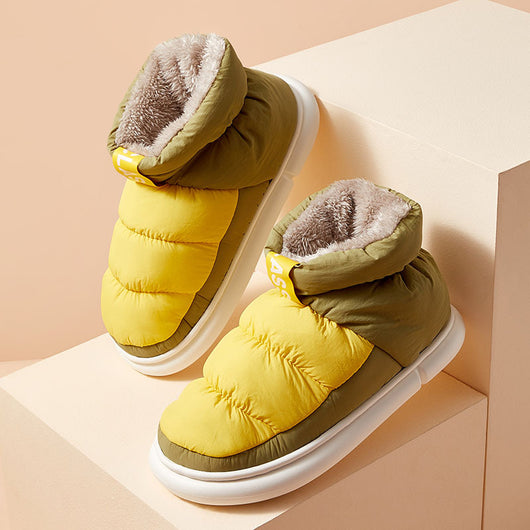 Zapatillas Altas de Algodón para Uso Diario y Hogar - Image 12