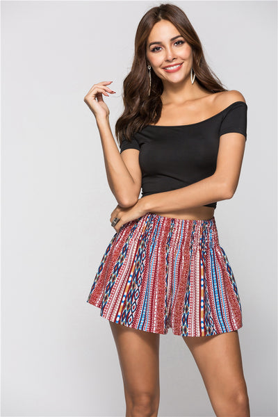 Shorts Sueltos Estampados con Cintura Ajustable - Diseño Europeo Moderno - Image 8