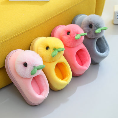 Pantuflas de Algodón para Bebé con Diseño de Princesa en 3D