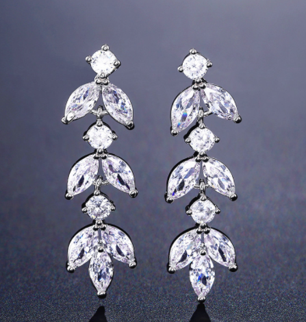 Aretes Largos de Circonita AAA con Estilo Creativo Elegante - Image 5
