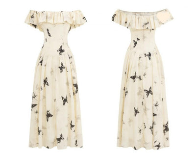 Vestido Mariposa Estilo Francés con Toque de Elegancia - Image 10