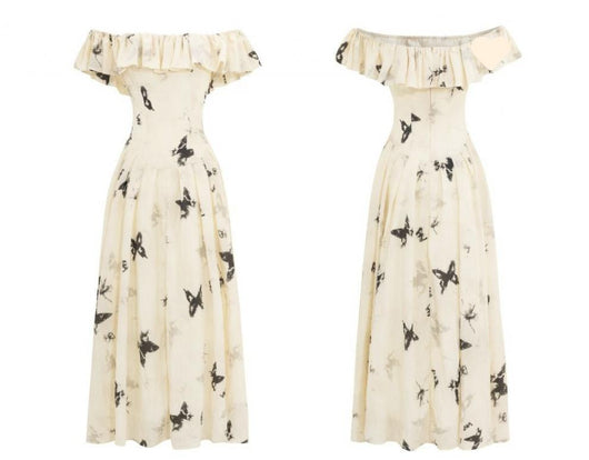 Vestido Mariposa Estilo Francés con Toque de Elegancia - Image 10