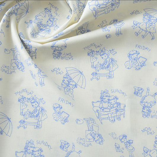 Tela de Algodón Estampada con Diseños Florales y Caricaturas - Image 63