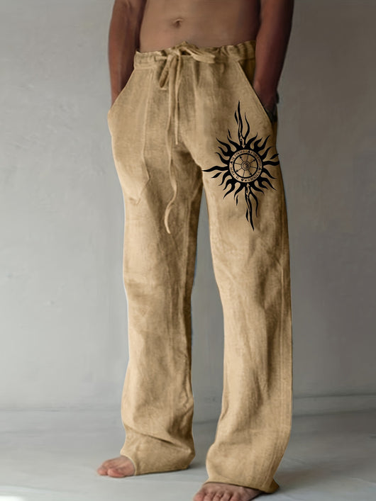 Pantalones Holgados de Pierna Ancha para Hombre - Comodidad Diaria - Image 7