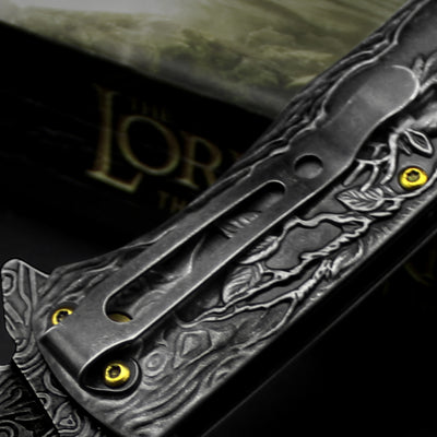 Cuchillo de Supervivencia Plegable de Acero Endurecido para Camping - Image 8