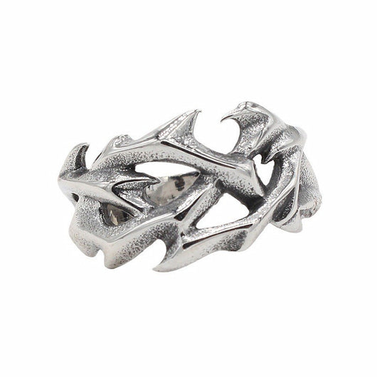 Anillo de Acero Titanio para Hombre con Diseño Dragón Totem - Image 5