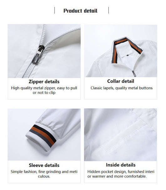 Chaqueta Deportiva Hombre Colores Sólidos - Image 20