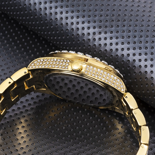 Reloj de Lujo con Diamantes y Esfera Grande - Image 7