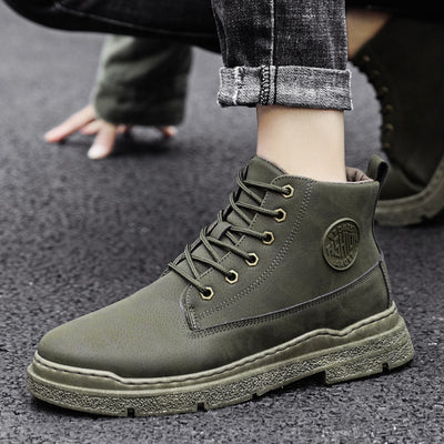 Zapatillas Altas Estilo Coreano para Hombre - Diseño Trendy - Image 20
