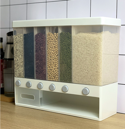 Contenedor de Arroz Montable en Pared con Diseño Moderno - Image 10