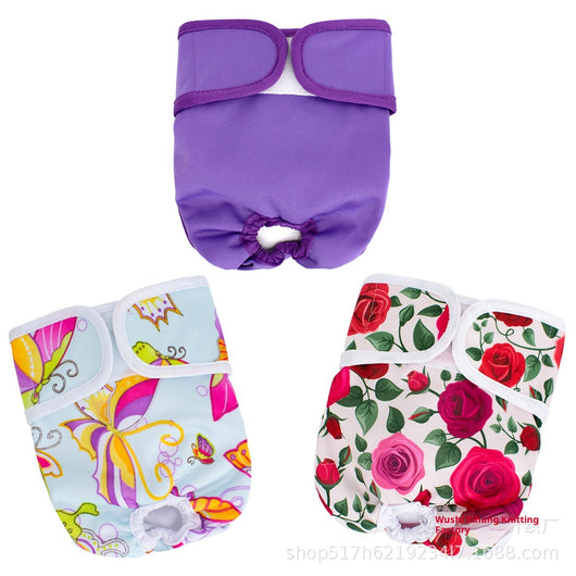 Pantalón Sanitario Lavable para Perras - Pañal Reutilizable - Image 13