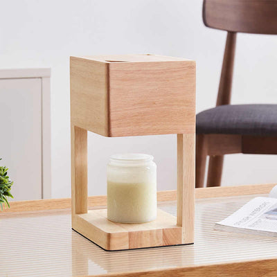Vela Aromaterápica de Madera con Luz Cálida sin Llama - Image 7