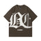Camiseta Manga Corta Estampado Gótico Alfabeto Graffiti Dark Street