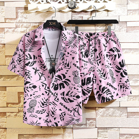 Camisa Hawaiana Suelta Estampada para Hombre - Image 8