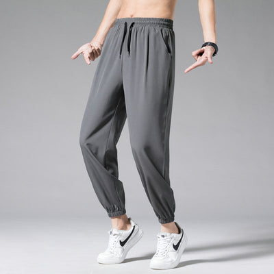 Pantalones de Chándal Ancho con Cordón de Nueve Puntos - Image 9