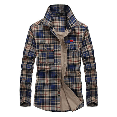 Camisa de Cuadros Casual para Hombre - Image 11