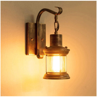 Lámpara de Pared Industrial Retro Personalizable Estilo Rústico - Image 7
