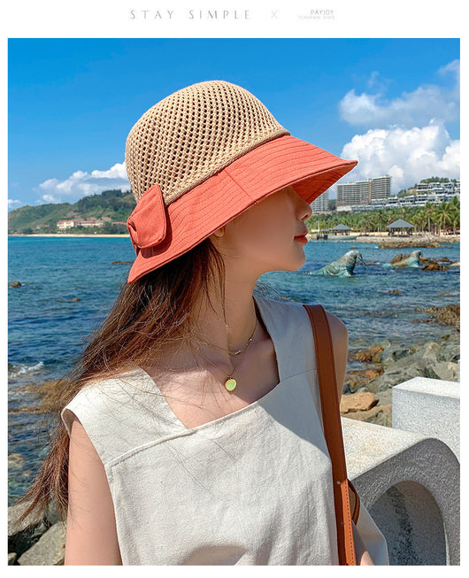 Gorro de Sol para Mujer con Malla Transpirable y Moño - Image 20