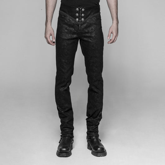 Pantalones Góticos Punk Vintage para Hombre - Image 11