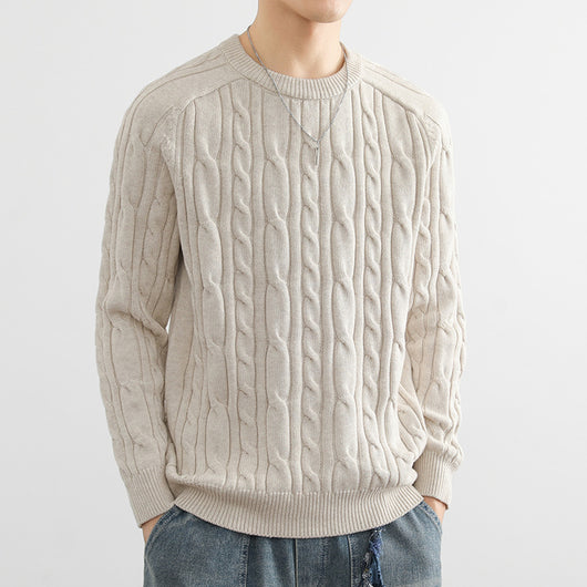 Suéter Tejido Slim Fit para Hombre - Pullover Casual - Image 7