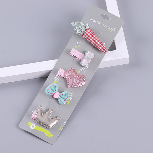 Clip Princesa Coreana para Niñas - Accesorio de Cabello Adorable - Image 3