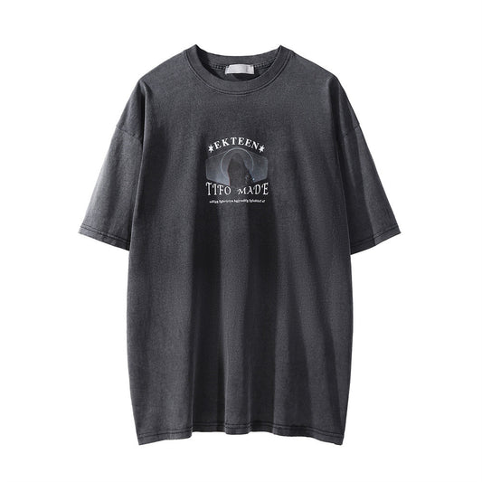 Camiseta Estampada Americana para Hombre