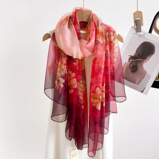 Pañuelo Largo Estampado Versátil para Mujer - Image 28
