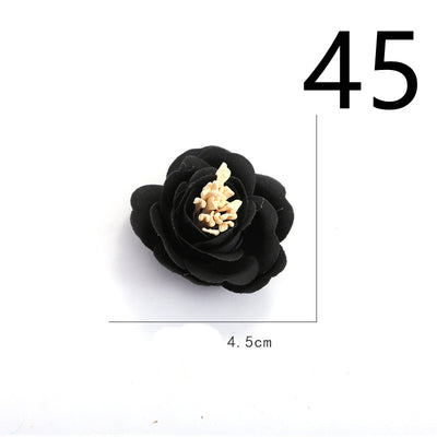 Diadema de Flores de Tela con Base Adhesiva para Hacer a Mano - Image 27