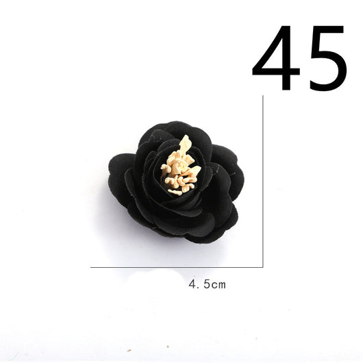 Diadema de Flores de Tela con Base Adhesiva para Hacer a Mano - Image 27