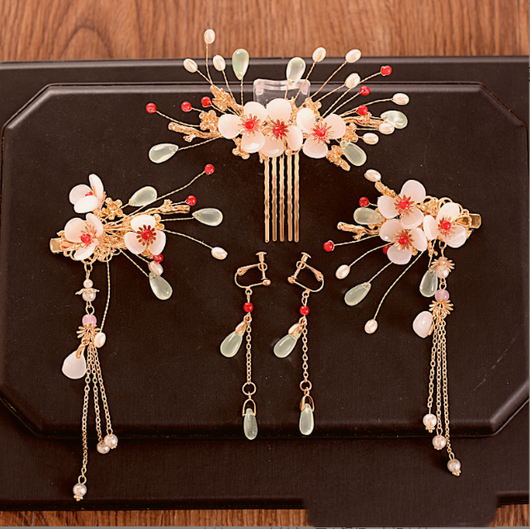 Tocado y Accesorios para Cabello Estilo Antiguo Han - Image 2