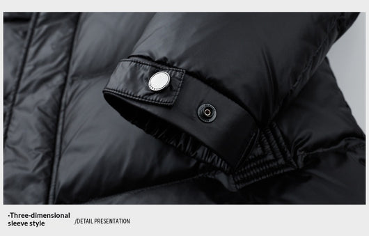 Chaqueta Puffer Premium de Plumón de Pato 90% con Capucha para Hombre - Image 26