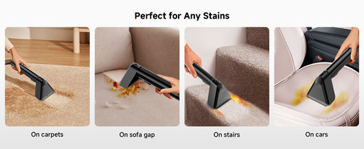 Limpiador Multifunción para Sofás, Alfombras y Cortinas con Aspiración Integrada - Image 14