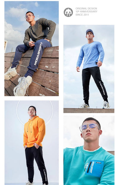 Pantalones Deportivos Hombre con Cinta Ajustable Air Layer - Image 11