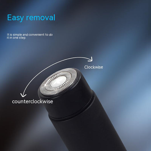 Afeitadora Eléctrica Portátil USB Mini para Hombres - Image 9