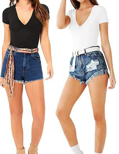 Enterizo Casual de Manga Corta para Mujer - Image 9