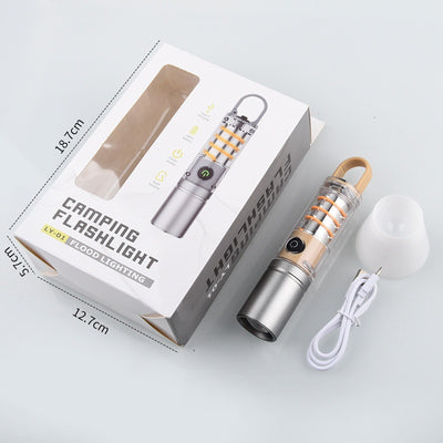 Linterna LED Potente Dual con Gancho - Luz Multifuncional - Image 13