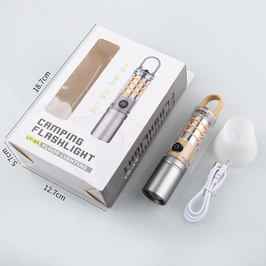 Linterna LED Potente Dual con Gancho - Luz Multifuncional - Image 13