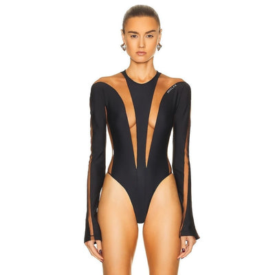Enterizo Corset de Lujo Ligero con Manga Larga para Mujer - Image 3