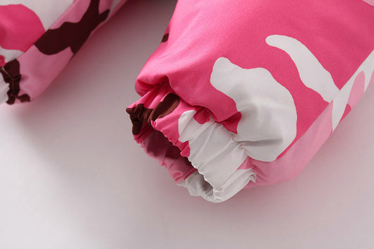 Traje de Esquí Impermeable para Niños con Cuello de Piel - Image 10