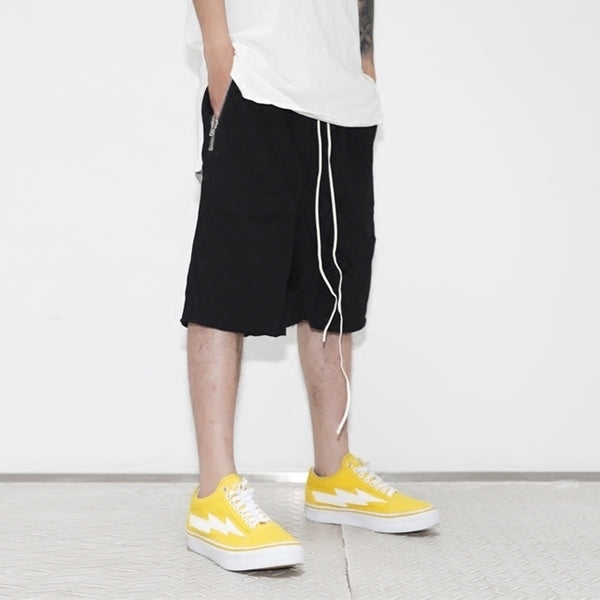 Shorts Casuales Holgados para Hombre - Estilo Urbano Versátil