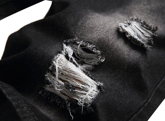Shorts de Mezclilla Rotos Estilo Europeo y Americano para Hombre - Image 18